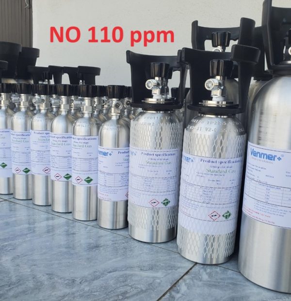 Bình khí trộn hiệu chuẩn NO nồng độ 110 ppm