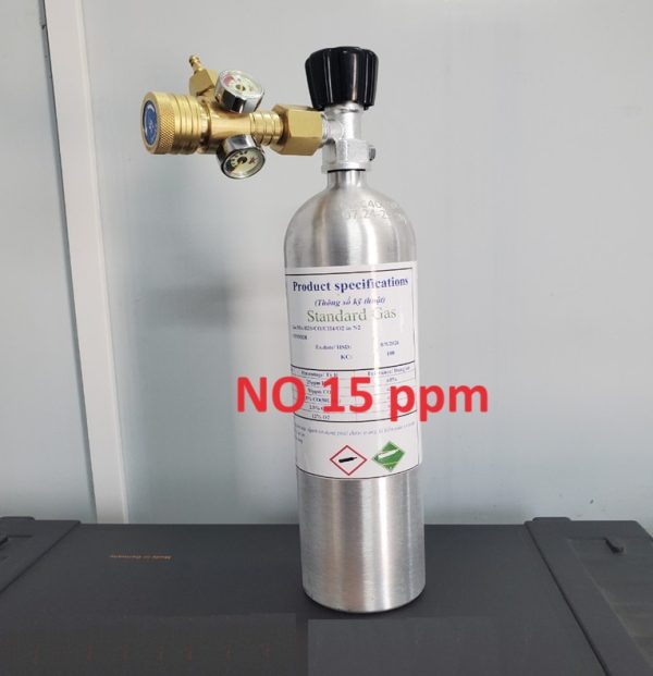 Bình khí trộn hiệu chuẩn NO nồng độ 15 ppm