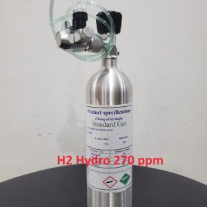 Bình trộn khí hiệu chuẩn H2 270 ppm