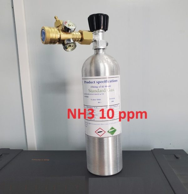 Bình trộn khí hiệu chuẩn NH3 10 ppm