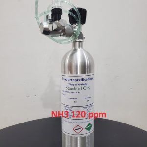 Bình trộn khí hiệu chuẩn NH3 120 ppm