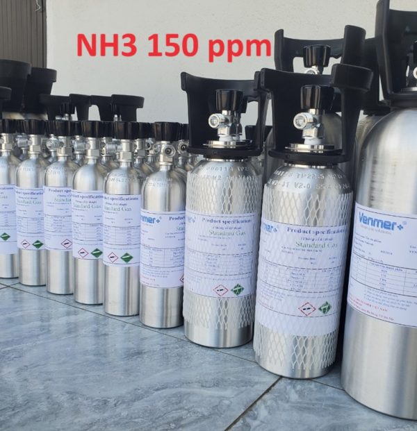 Bình trộn khí hiệu chuẩn NH3 150 ppm