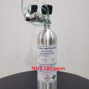 Bình trộn khí hiệu chuẩn NH3 180 ppm