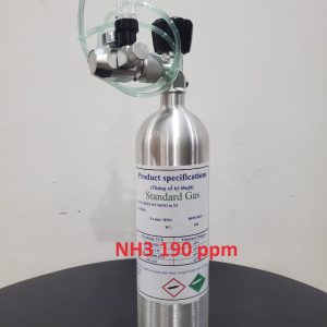 Bình trộn khí hiệu chuẩn NH3 190 ppm