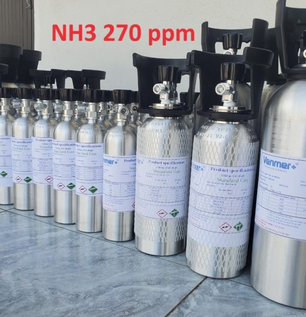 Bình trộn khí hiệu chuẩn NH3 270 ppm