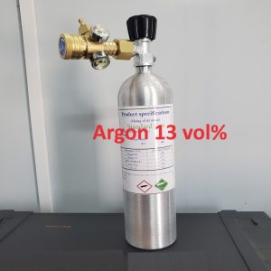 Bình khí hiệu chuẩn Ar Argon 13 vol%