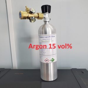 Bình khí hiệu chuẩn Ar Argon 15 vol%