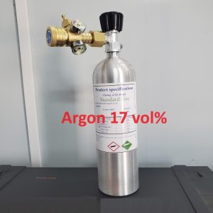 Bình khí hiệu chuẩn Ar Argon 17 vol%