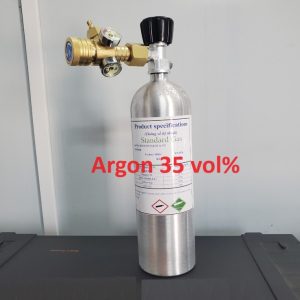 Bình khí hiệu chuẩn Ar Argon 35 vol%