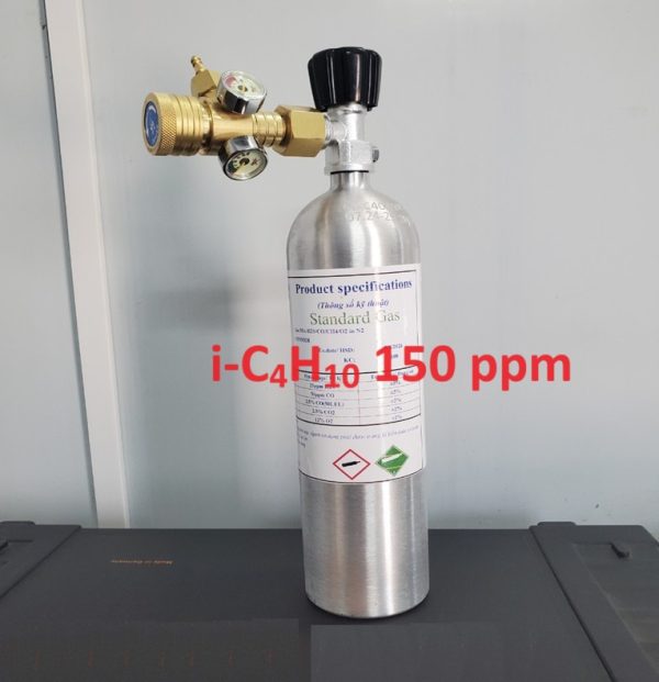 Bình khí trộn hiệu chuẩn Butan 150 ppm