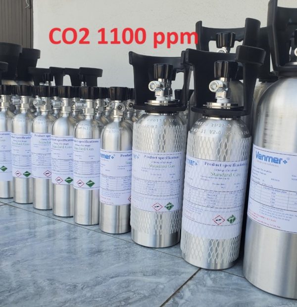 Bình khí trộn hiệu chuẩn CO2 1100 ppm