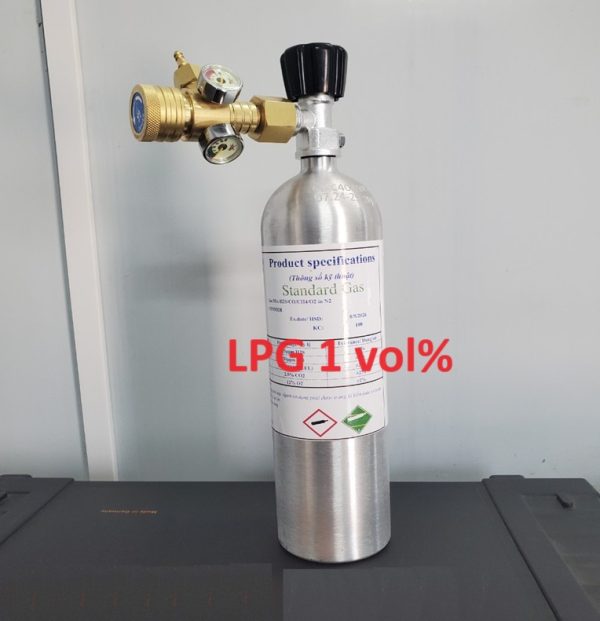 Bình khí trộn hiệu chuẩn LPG 1 vol%