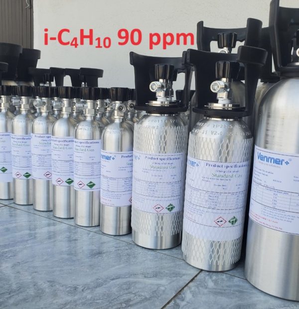 Bình khí trộn hiệu chuẩn Butan 90 ppm