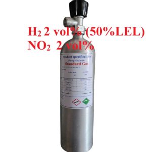 Chai khí H2 Hydro 50 % LEL NO2 2 vol %