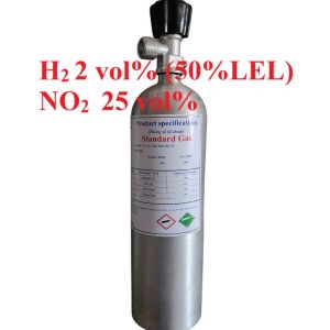 Chai khí H2 Hydro 50 % LEL NO2 25 vol %