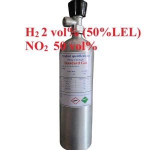 Chai khí H2 Hydro 50 % LEL NO2 50 vol %