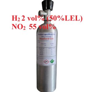 Chai khí H2 Hydro 50 % LEL NO2 55 vol %