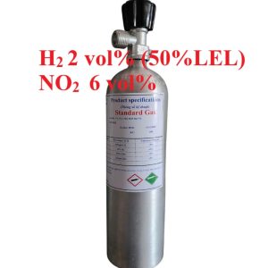 Chai khí H2 Hydro 50 % LEL NO2 6 vol %
