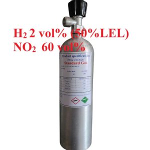 Chai khí H2 Hydro 50 % LEL NO2 60 vol %