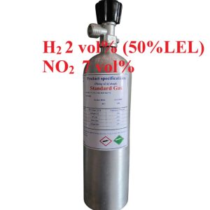 Chai khí H2 Hydro 50 % LEL NO2 7 vol %