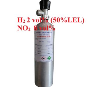 Chai khí H2 Hydro 50 % LEL NO2 8 vol %