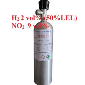 Chai khí H2 Hydro 50 % LEL NO2 9 vol %