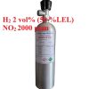 Chai khí H2 Hydro 50 % LEL NO2 2000 ppm