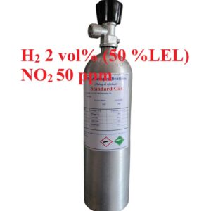 Chai khí H2 Hydro 50 % LEL NO2 50 ppm