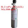 Chai khí H2 Hydro 50 % LEL NO2 5500 ppm