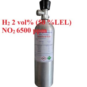 Chai khí H2 Hydro 50 % LEL NO2 6500 ppm