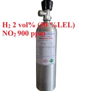 Chai khí H2 Hydro 50 % LEL NO2 900 ppm