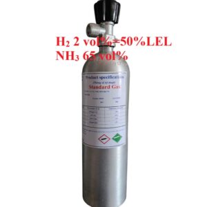 Chai khí H2 Hydro 50 % LEL NH3 65 vol %