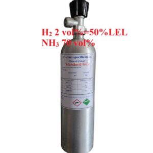 Chai khí H2 Hydro 50 % LEL NH3 70 vol %