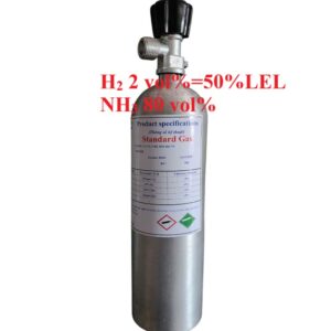 Chai khí H2 Hydro 50 % LEL NH3 80 vol %